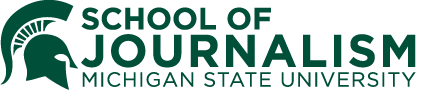 Michigan State University School of Journalism logo